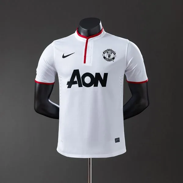Camiseta de fútbol Manchester United 2012/13 VISITANTE MANGA CORTA VERSION JUGADOR